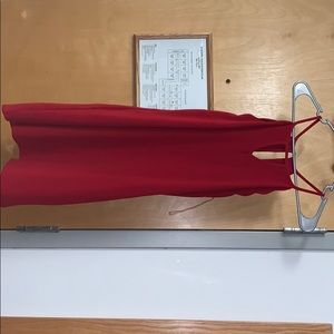 Red dress